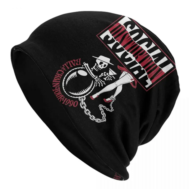 Social Distortion Ball And Chain Tour 1990 Cap Men New Arrival Warm Thermal Elastic Bonnet Knitted Hat Skullies Beanies Caps
Social Distortion Ball And Chain Tour 1990 Cap Men New Arrival Warm Thermal Elastic Bonnet Knitted Hat Skullies Beanies Caps