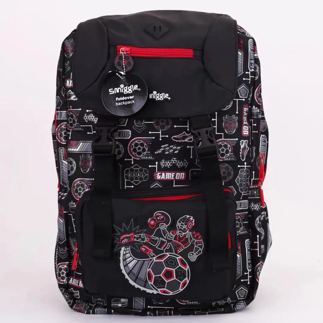 Hot-selling Children's Schoolbag High-quality Black And Red Football Schoolbag Cool Boy Bag 16 Inches Lunch Bag Pencil Case
Hot-selling Children's Schoolbag High-quality Black And Red Football Schoolbag Cool Boy Bag 16 Inches Lunch Bag Pencil Case