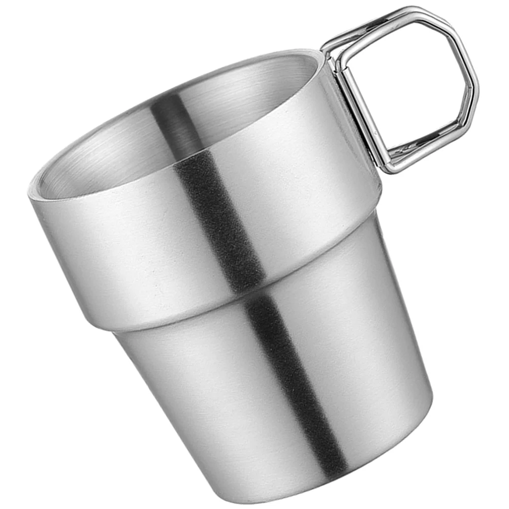 Coffee Cup Tea Stainless Steel Outdoor Drinking Camping Portable Cups Folding Handle Mug
Coffee Cup Tea Stainless Steel Outdoor Drinking Camping Portable Cups Folding Handle Mug