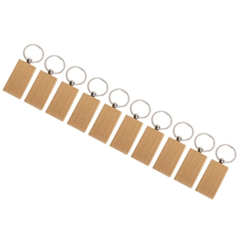 120Pcs Blank Rectangle Wooden Key Chain DIY Wood Keychains Key Tags Can Engrave DIY Gifts
120Pcs Blank Rectangle Wooden Key Chain DIY Wood Keychains Key Tags Can Engrave DIY Gifts