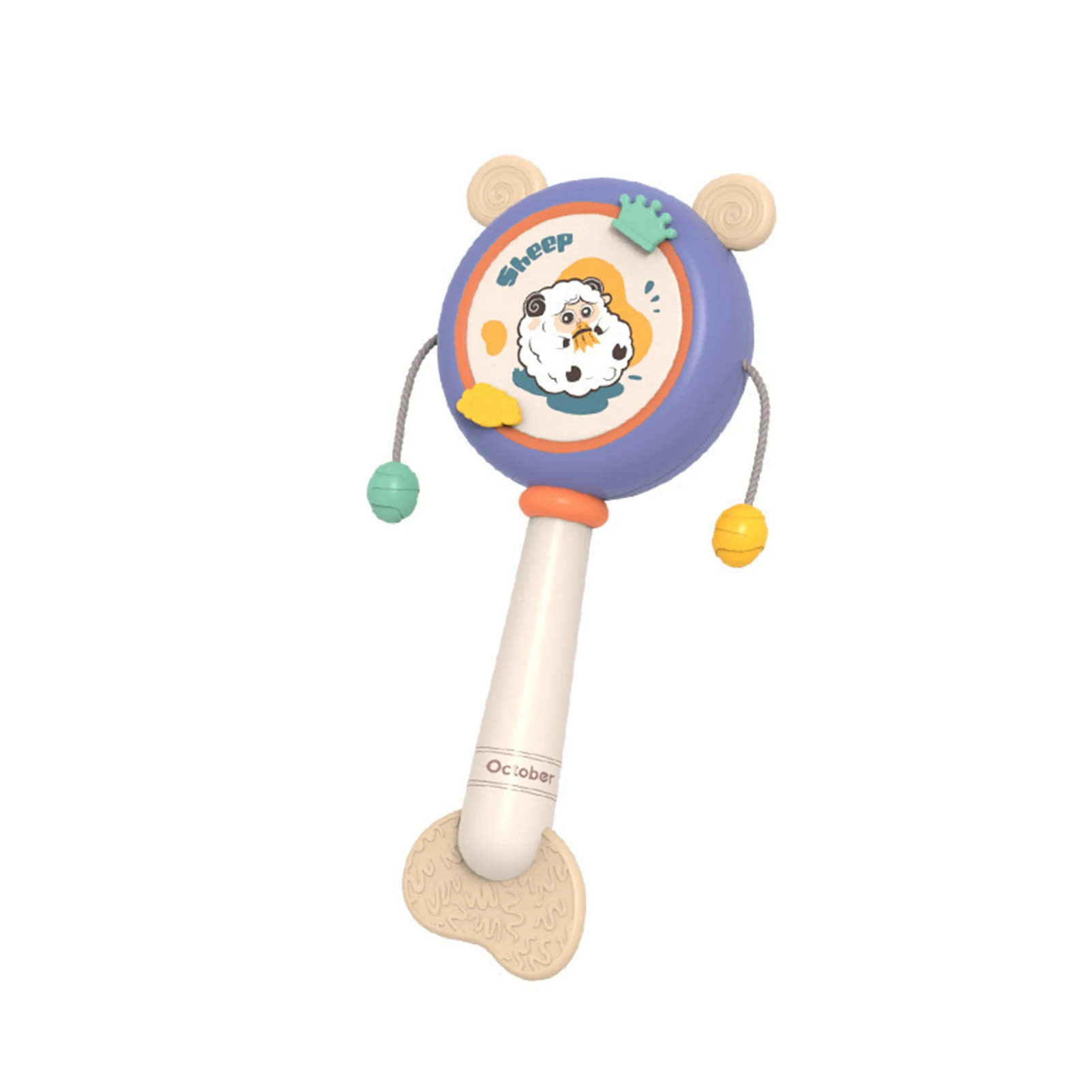 Kids Large Silicone Rattle Drum Parent-child Interaction Toy Lovely Rattle Drum for Baby
Kids Large Silicone Rattle Drum Parent-child Interaction Toy Lovely Rattle Drum for Baby