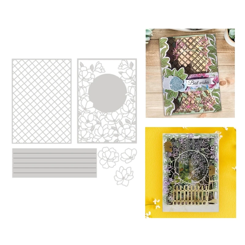 The Circular Floral Frame Die Set Cutting Dies New 2022 Scrapbooking For Paper Making Embossing Frame Card Craft no Stamps
The Circular Floral Frame Die Set Cutting Dies New 2022 Scrapbooking For Paper Making Embossing Frame Card Craft no Stamps
