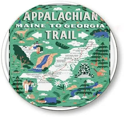 Винтажный вогнутый круглый жестяной знак LPOM Appalachian Trail, ретро металлические знаки, Настенный декор, художественные Плакаты для бара, паба, мужской пещеры
Винтажный вогнутый круглый жестяной знак LPOM Appalachian Trail, ретро металлические знаки, Настенный декор, художественные Плакаты для бара, паба, мужской пещеры