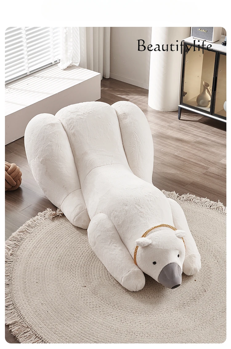 Internet Celebrity Frp Polar Bear Seat Lazy Leisure Sofa Creative Single Animal Lying Sleeping Bear
Internet Celebrity Frp Polar Bear Seat Lazy Leisure Sofa Creative Single Animal Lying Sleeping Bear
