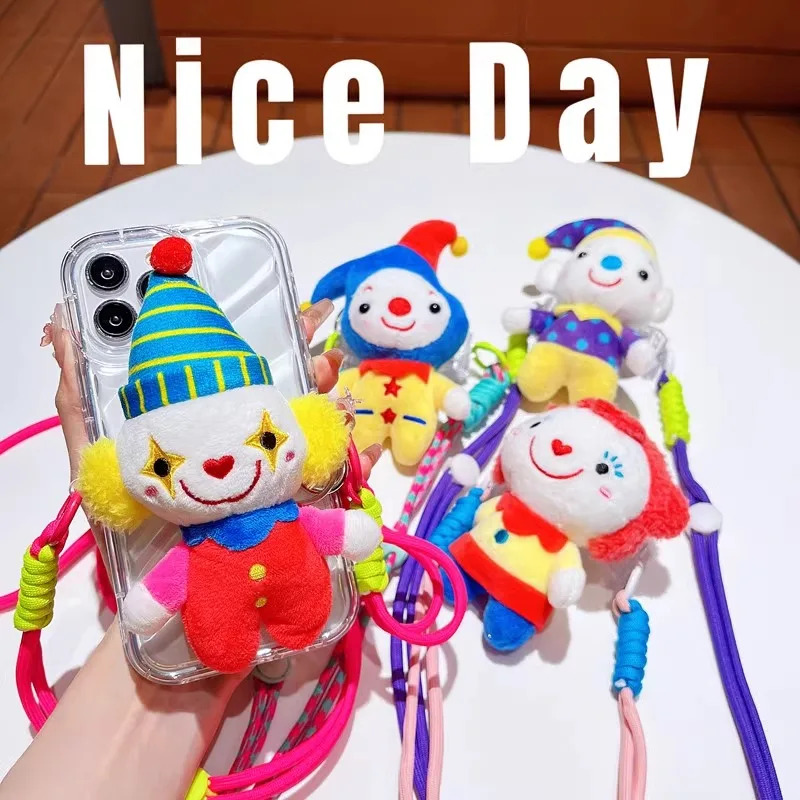 Cartoon Cute Plush Christmas Clown Detachable Back Clip Phone Case Protective Case Diagonal Hanging Rope Back Clip Children Gift
Cartoon Cute Plush Christmas Clown Detachable Back Clip Phone Case Protective Case Diagonal Hanging Rope Back Clip Children Gift