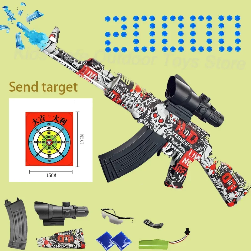 Water Gun Toy 98K Gel Blasters Gun Manual Airsoft Weapons Rifle Sniper Machine Paintball Model for Adults Boys Outdoor Games Toy
Water Gun Toy 98K Gel Blasters Gun Manual Airsoft Weapons Rifle Sniper Machine Paintball Model for Adults Boys Outdoor Games Toy