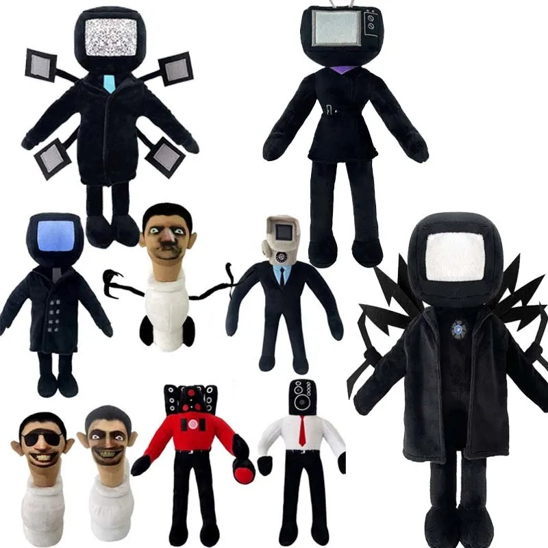 NEW Style Skibidi Toilet Soft Plush Toy Game Closestool TV Man Camera Man Plushie Cartoon Stuffed Pillow Doll Gift
NEW Style Skibidi Toilet Soft Plush Toy Game Closestool TV Man Camera Man Plushie Cartoon Stuffed Pillow Doll Gift