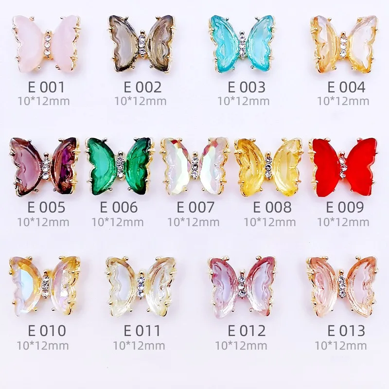 Translucent Crystal Nail Trim Decorative Fashionable Sparkling High Quality Unique Translucent Butterfly Design Nail Decoration
Translucent Crystal Nail Trim Decorative Fashionable Sparkling High Quality Unique Translucent Butterfly Design Nail Decoration