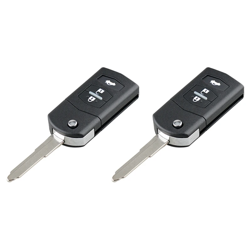 2X Car Smart Remote Key 3 Buttons 80-Bit 63 Chip Car Key Fob Fit For MAZDA 2 3 5 6 RX8 MX5 433Mhz
2X Car Smart Remote Key 3 Buttons 80-Bit 63 Chip Car Key Fob Fit For MAZDA 2 3 5 6 RX8 MX5 433Mhz