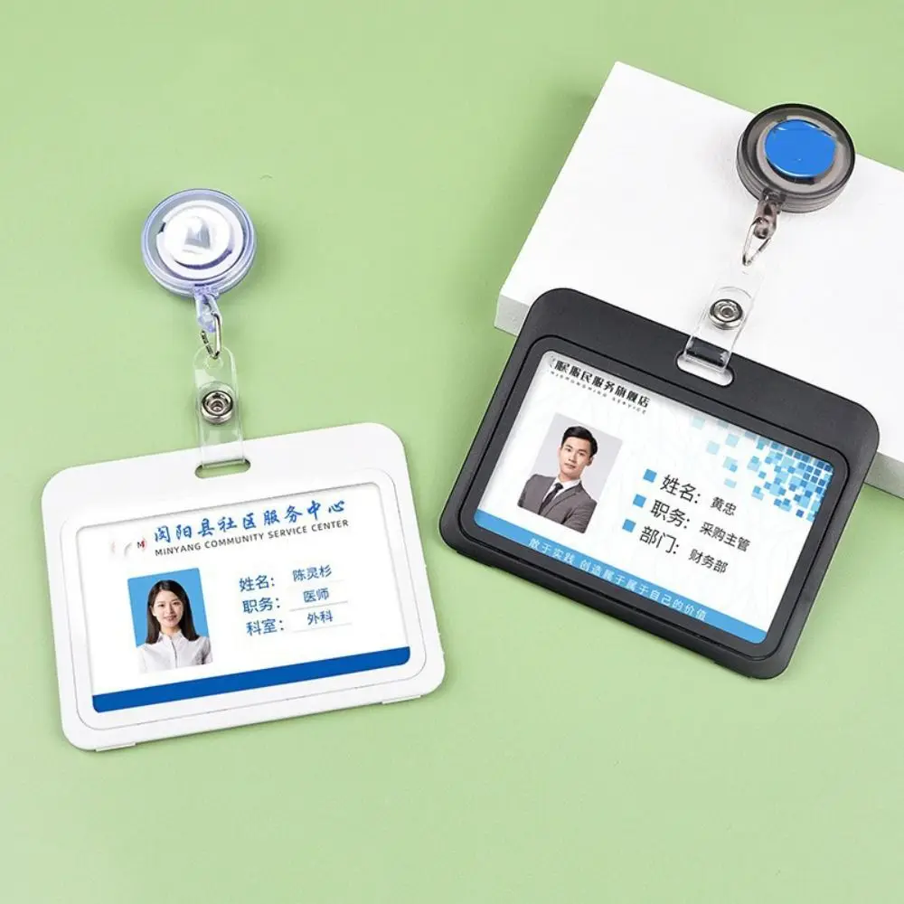 Plastic Retractable Card cover Solid Multicolor Card Cover Sleeve with Clip ID Card Holder Badge Holder Bus Card Cover Case
Plastic Retractable Card cover Solid Multicolor Card Cover Sleeve with Clip ID Card Holder Badge Holder Bus Card Cover Case