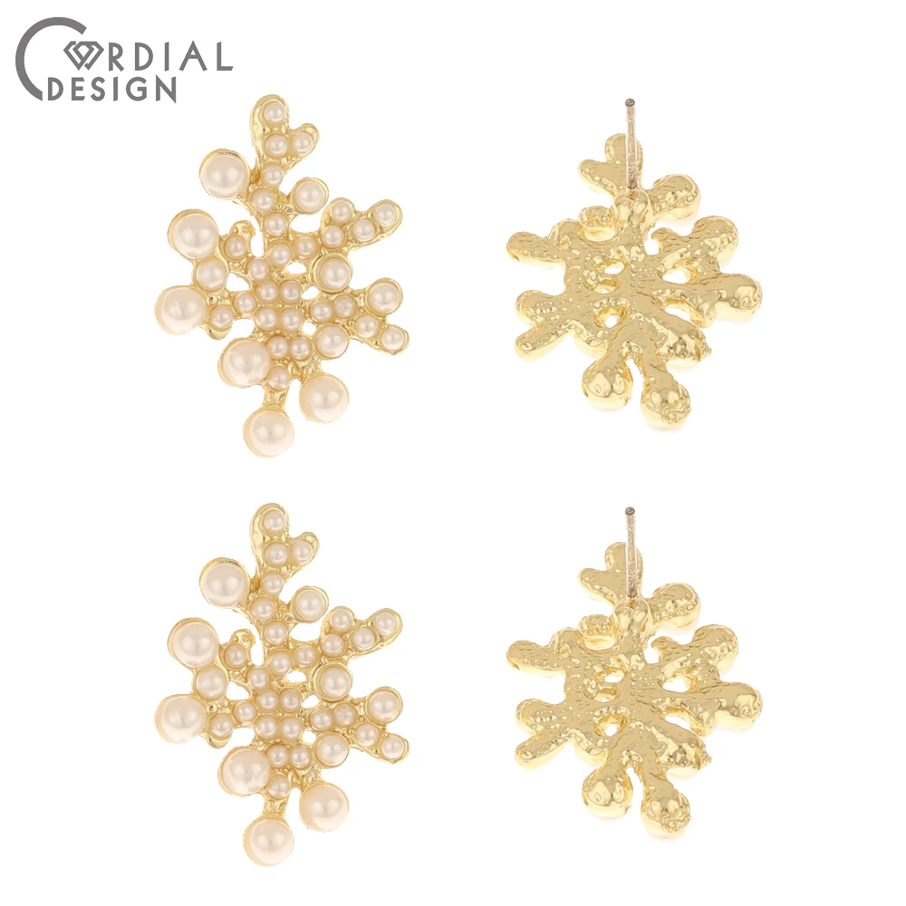 Cordial Design 50Pcs 17*25MM Jewelry Accessories/Imitation Pearl/Snowflake Shape/Earrings Stud/Jewelry Findings & Components
Cordial Design 50Pcs 17*25MM Jewelry Accessories/Imitation Pearl/Snowflake Shape/Earrings Stud/Jewelry Findings & Components