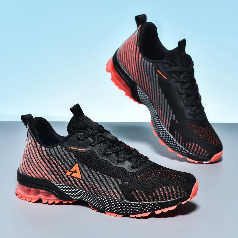 Air cushion shock absorption sports and leisure shoes, marathon mesh breathable, anti slip, and wear-resistant running shoes
Air cushion shock absorption sports and leisure shoes, marathon mesh breathable, anti slip, and wear-resistant running shoes