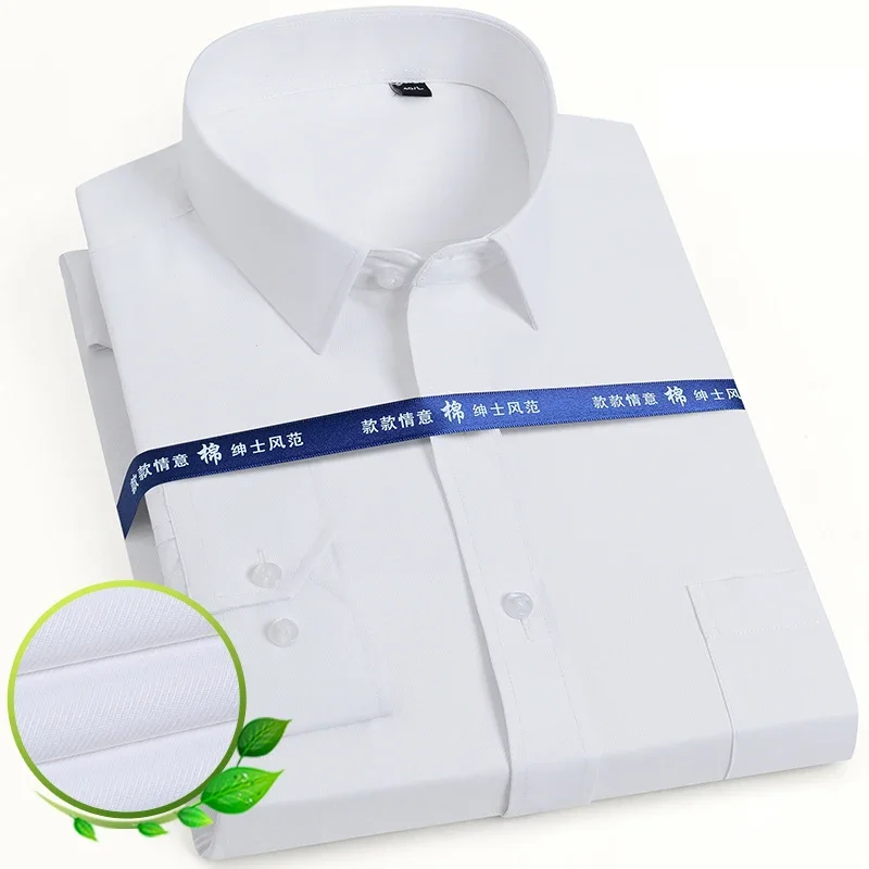 Men Formal Business Office Social Shirt Striped Soild Casual Basic Single Patch Pocket Long Sleeved Dress Shirts
Men Formal Business Office Social Shirt Striped Soild Casual Basic Single Patch Pocket Long Sleeved Dress Shirts