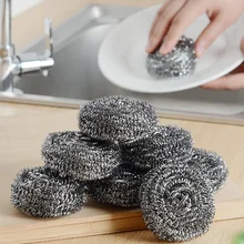 6/4/1PCS Stainless Steel Sponges Scrubbers, Utensil Scrubber Scouring Pads Ball for Removing Rust Dirty Cookware Cleaner
6/4/1PCS Stainless Steel Sponges Scrubbers, Utensil Scrubber Scouring Pads Ball for Removing Rust Dirty Cookware Cleaner