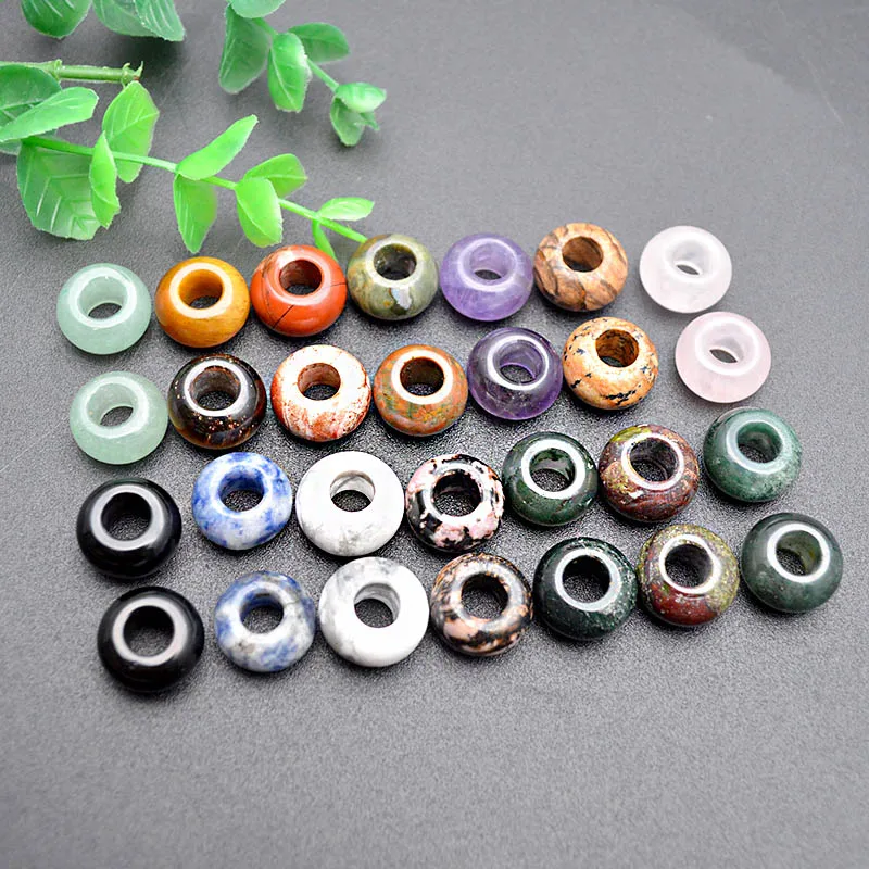 8x14mm Natural Gemstone 6mm Big Hole Beads Abacus Shape Amethyst Howlite Aventurine Loose Beads for Jewelry Making 20pcs/lot
8x14mm Natural Gemstone 6mm Big Hole Beads Abacus Shape Amethyst Howlite Aventurine Loose Beads for Jewelry Making 20pcs/lot