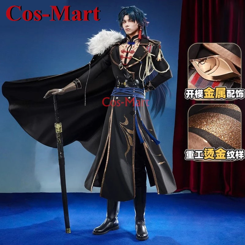 Cos-Mart Game Honkai: Star Rail Blade Cosplay Costume Fashion Handsome Military Uniforms Activity Party Role Play Clothing New
Cos-Mart Game Honkai: Star Rail Blade Cosplay Costume Fashion Handsome Military Uniforms Activity Party Role Play Clothing New