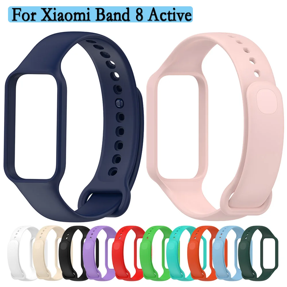 2 In 1 For Xiaomi Band 8 Active Watchband High Quality Durable and Soft Silicone Strap With Frame Protector Shell
2 In 1 For Xiaomi Band 8 Active Watchband High Quality Durable and Soft Silicone Strap With Frame Protector Shell