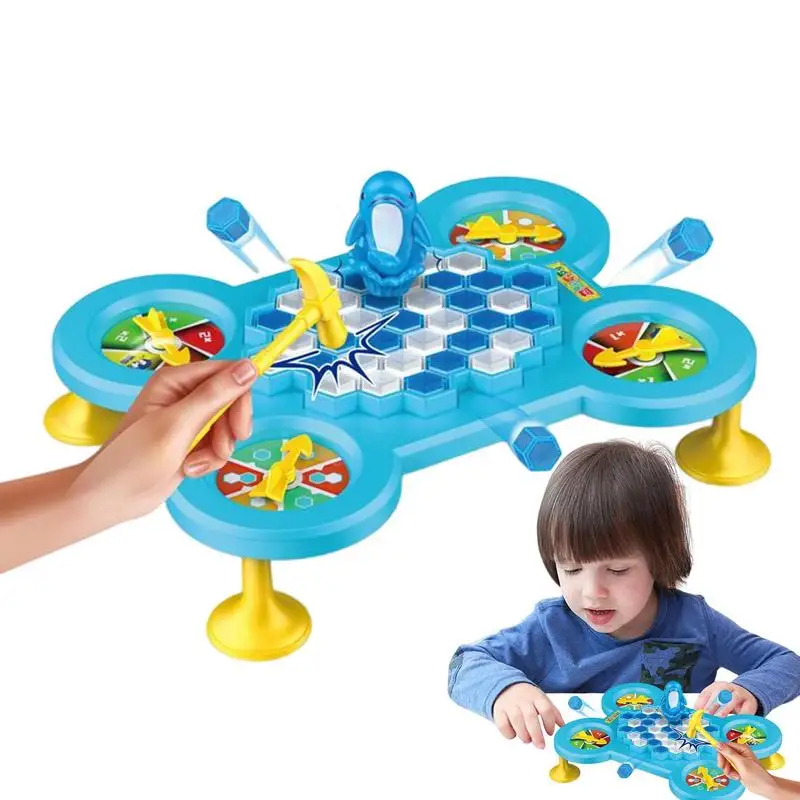 Children Save Animal Ice Breaking Game Parent-child Interactive Funny Family Animal Trap Toys Desktop Ice Cubes Balance Toy
Children Save Animal Ice Breaking Game Parent-child Interactive Funny Family Animal Trap Toys Desktop Ice Cubes Balance Toy