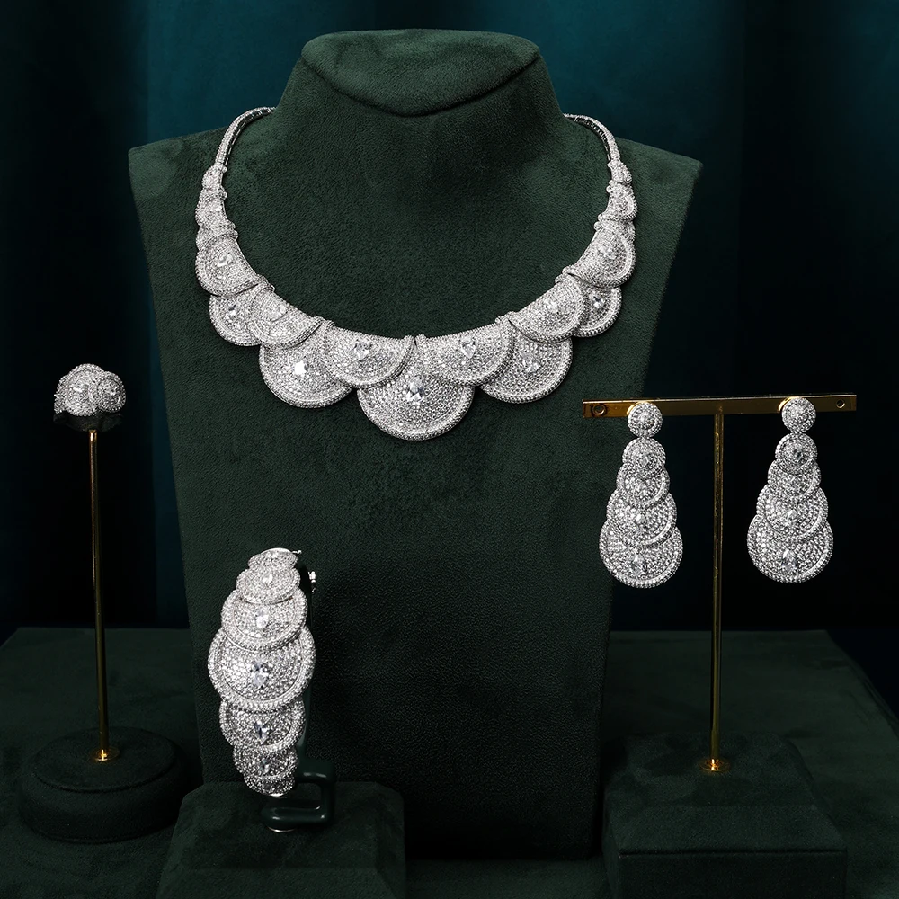 TIRIM Luxury Womens Necklaces Set Cubic Zirconia Necklaces For Women Full Jewelry Party Wedding Bridal Accessories Drop Shipping
TIRIM Luxury Womens Necklaces Set Cubic Zirconia Necklaces For Women Full Jewelry Party Wedding Bridal Accessories Drop Shipping