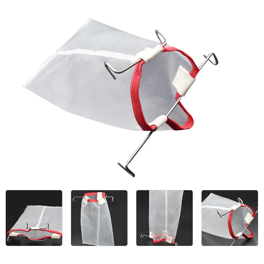 Honey Filter Net Bee Keeping Tools Reusable Beekeeping Mesh Strainer Nylon Bag with Hook
Honey Filter Net Bee Keeping Tools Reusable Beekeeping Mesh Strainer Nylon Bag with Hook