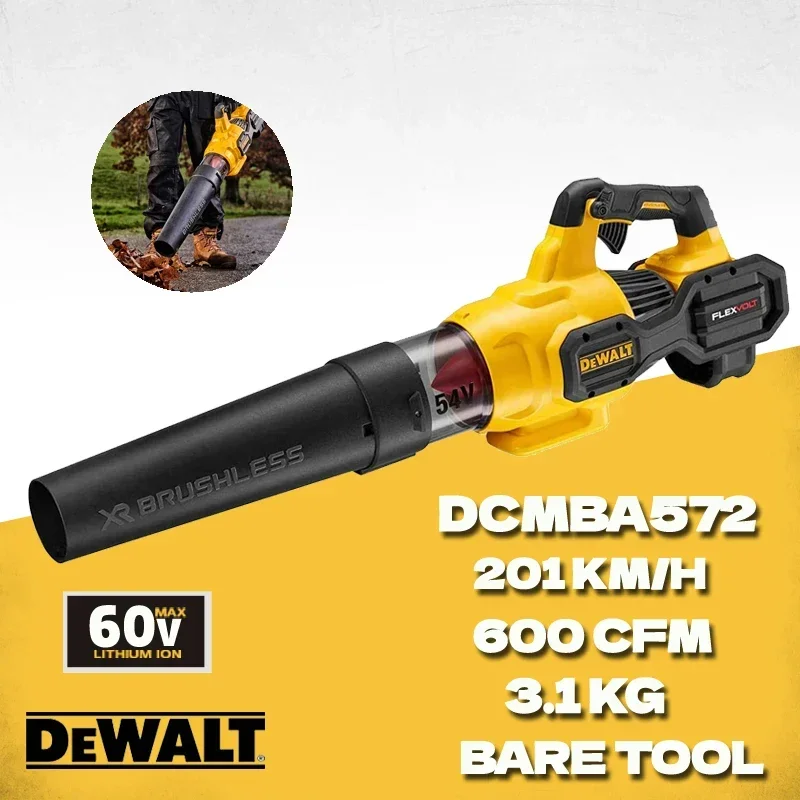 DEWALT DCMBA572 Axial Blower 60V XR Cordless Brushless Handheld Leaf Blower Body Only Air Blower Vacuum Cleaner Power Tools
DEWALT DCMBA572 Axial Blower 60V XR Cordless Brushless Handheld Leaf Blower Body Only Air Blower Vacuum Cleaner Power Tools