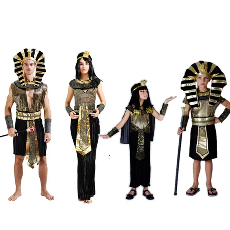 Women Men Girl Boy Egypt Pharaoh Party Clothing Egyptian King Fancy Dress Role Play Cosplay Halloween Costume
Women Men Girl Boy Egypt Pharaoh Party Clothing Egyptian King Fancy Dress Role Play Cosplay Halloween Costume