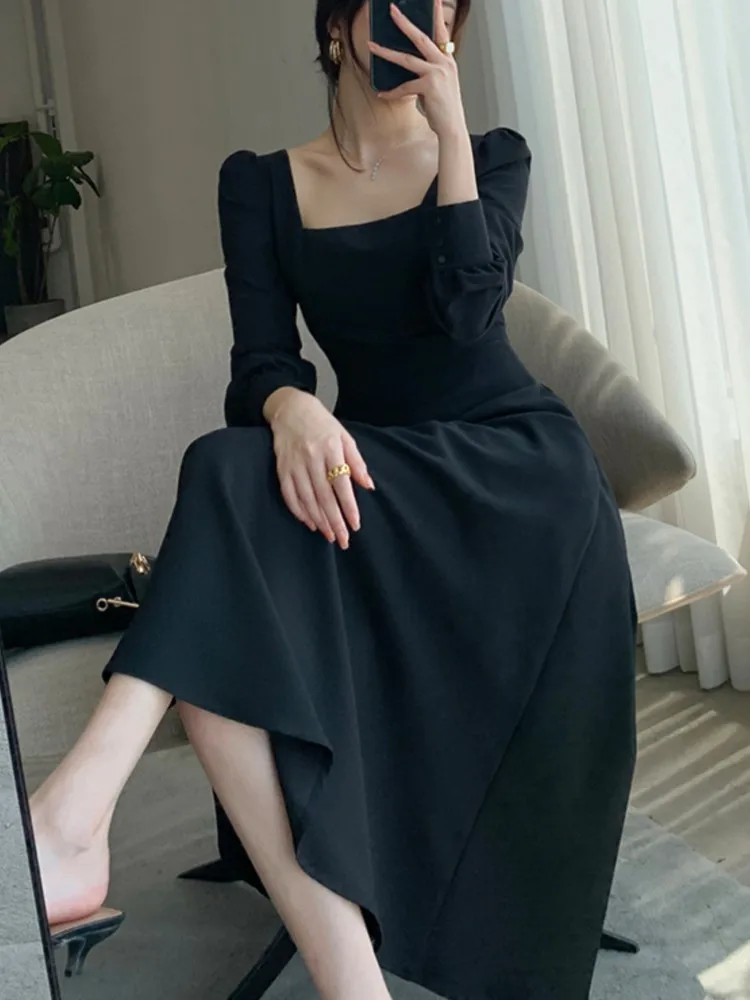 Fashion Elegant Casual Midi Women White Dress Office Slim Vintage A-Line Business Black Vestidos Femme Outwear Clothes Robe
Fashion Elegant Casual Midi Women White Dress Office Slim Vintage A-Line Business Black Vestidos Femme Outwear Clothes Robe