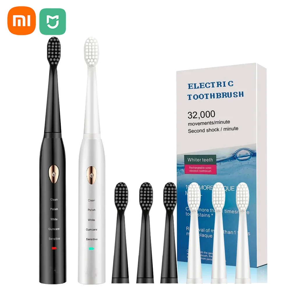 

Xiaomi Mijia Sonic Electric Toothbrush 5 Gear USB Charging Smart Timing Teeth Cleaning Massage to remove tooth stains Waterproof