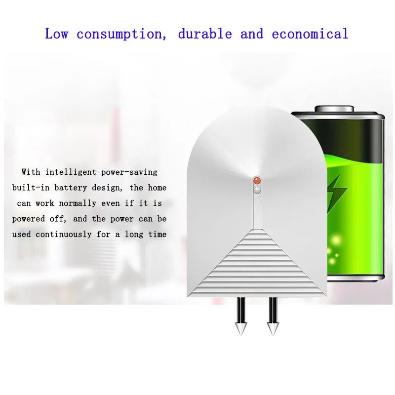 

Wall-mounted Wireless Water Immersion Alarm Water Level Detector 433 MHZ Intelligent Leakage Detection High Sensitivity