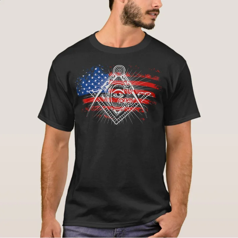 Masonic American Flag Square and Compass Freemason T-Shirt 100% Cotton O-Neck Summer Short Sleeve Casual Mens T-shirt Size S-3XL
Masonic American Flag Square and Compass Freemason T-Shirt 100% Cotton O-Neck Summer Short Sleeve Casual Mens T-shirt Size S-3XL