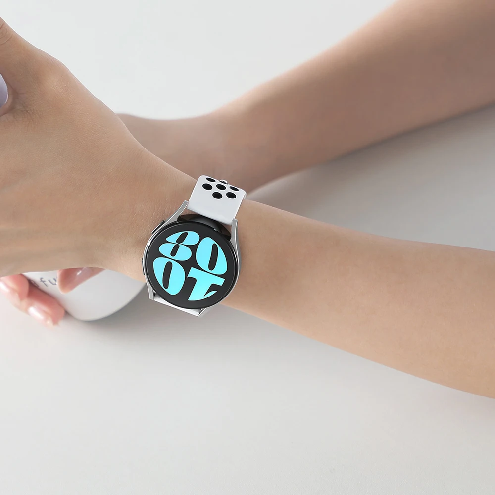 20mm No Gaps Band For Samsung Galaxy Watch 6 4 Classic 5 Pro 47mm 43mm Silicone Correa Bracelet Galaxy watch 6 Strap 44mm 40mm 20mm No Gaps Band For Samsung Galaxy Watch 6 4 Classic 5 Pro 47mm 43mm Silicone Correa Bracelet Galaxy watch 6 Strap 44mm 40mm