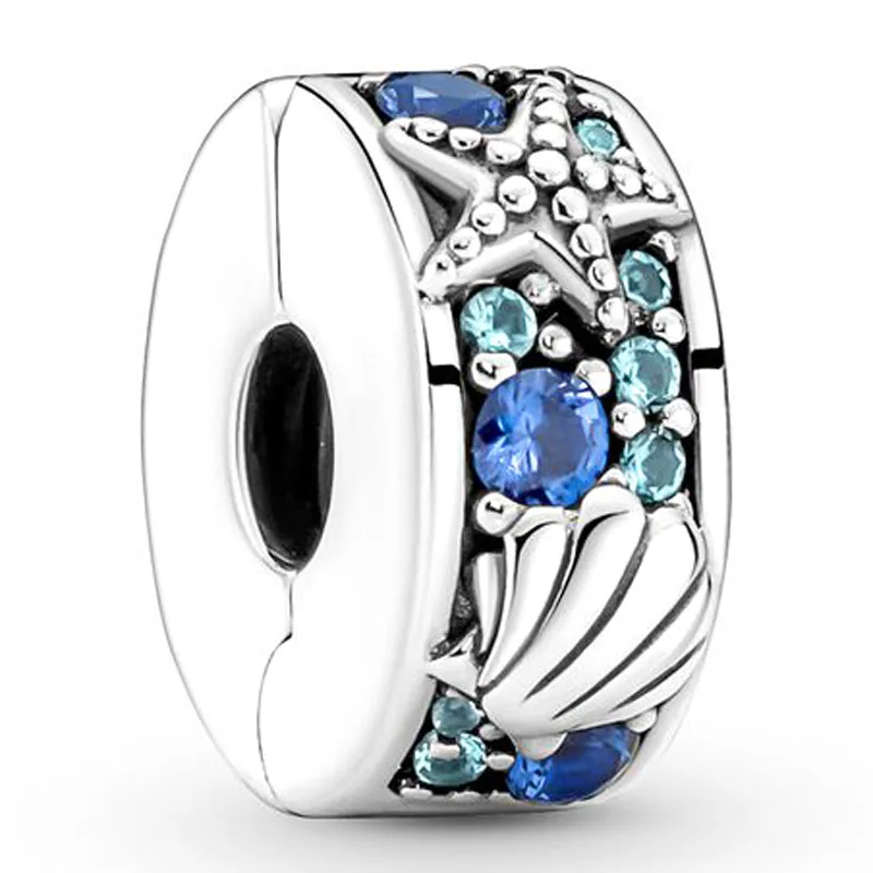 Authentic 925 Sterling Silver Moments Tropical Starfish & Shell Clip Charm Bead Fit Pandora Bracelet & Necklace Jewelry
Authentic 925 Sterling Silver Moments Tropical Starfish & Shell Clip Charm Bead Fit Pandora Bracelet & Necklace Jewelry