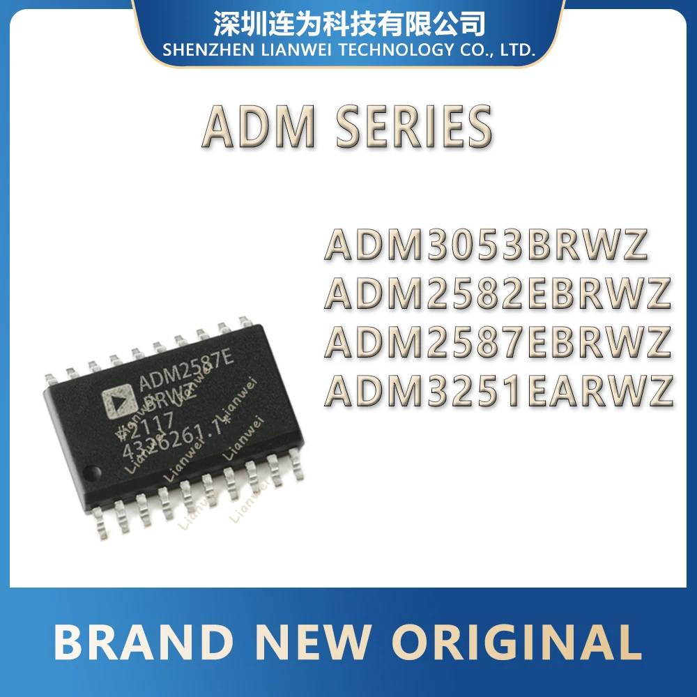ADM3053BRWZ ADM2582EBRWZ ADM2587EBRWZ ADM3251EARWZ ADM3053 ADM2582 ADM2587 ADM3251 ADM AD IC Chip SOP-20
ADM3053BRWZ ADM2582EBRWZ ADM2587EBRWZ ADM3251EARWZ ADM3053 ADM2582 ADM2587 ADM3251 ADM AD IC Chip SOP-20