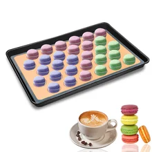 Oven Bakeware Silicone Baking Mat Pad Cake Pad Baking Sheet Tray Liner Mat For Cake Cookie Macaron Non-Stick Rolling Dough Mat
Oven Bakeware Silicone Baking Mat Pad Cake Pad Baking Sheet Tray Liner Mat For Cake Cookie Macaron Non-Stick Rolling Dough Mat