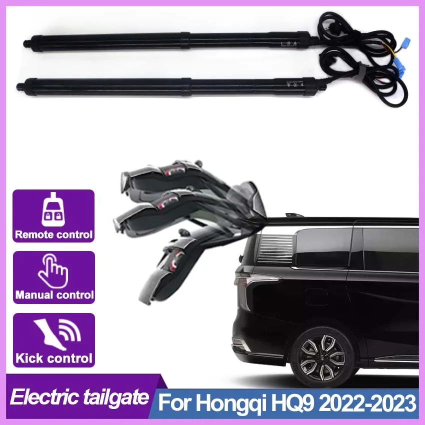 Car Electric Tailgate Modified Auto Tailgate Intelligent Power Operated Trunk Automatic Lifting Door For Hongqi HQ9 2022-2023
Car Electric Tailgate Modified Auto Tailgate Intelligent Power Operated Trunk Automatic Lifting Door For Hongqi HQ9 2022-2023