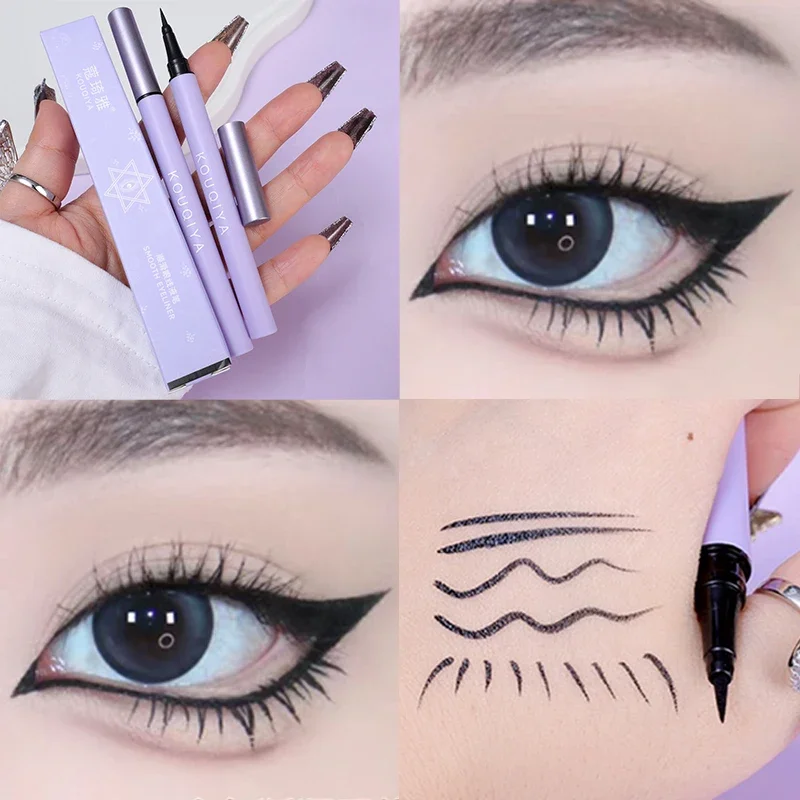 Sweat-proof Matte Eyeliner Lower Eyelash Pens Easy To Color Quick Dry Non Smudging Ultra-thin Liquid Eyeliner Pencil Eyes Makeup
Sweat-proof Matte Eyeliner Lower Eyelash Pens Easy To Color Quick Dry Non Smudging Ultra-thin Liquid Eyeliner Pencil Eyes Makeup