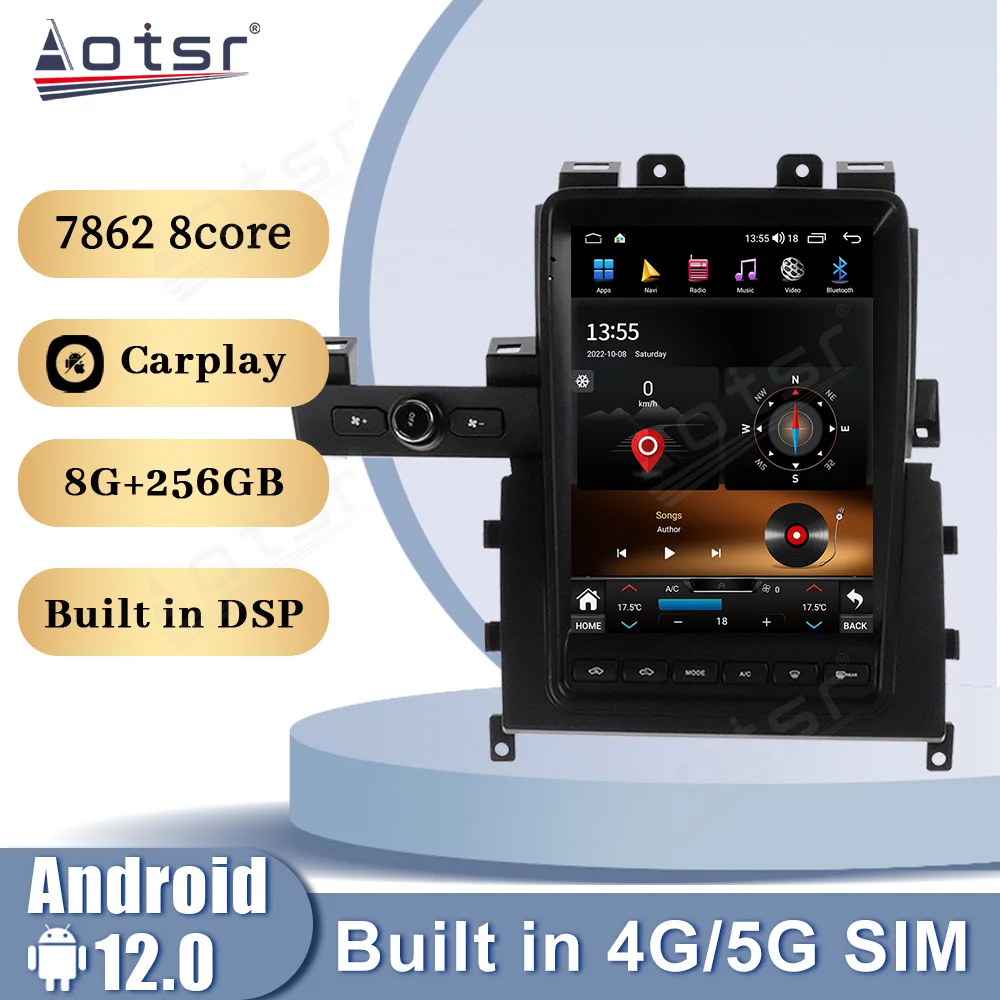 For Nissan Skyline GTR 2008 2009 2010 2011 2012 2013 2014 2015 2016 2017 Android 12 Touch Screen Car Radio GPS Stereo Head Unit
For Nissan Skyline GTR 2008 2009 2010 2011 2012 2013 2014 2015 2016 2017 Android 12 Touch Screen Car Radio GPS Stereo Head Unit