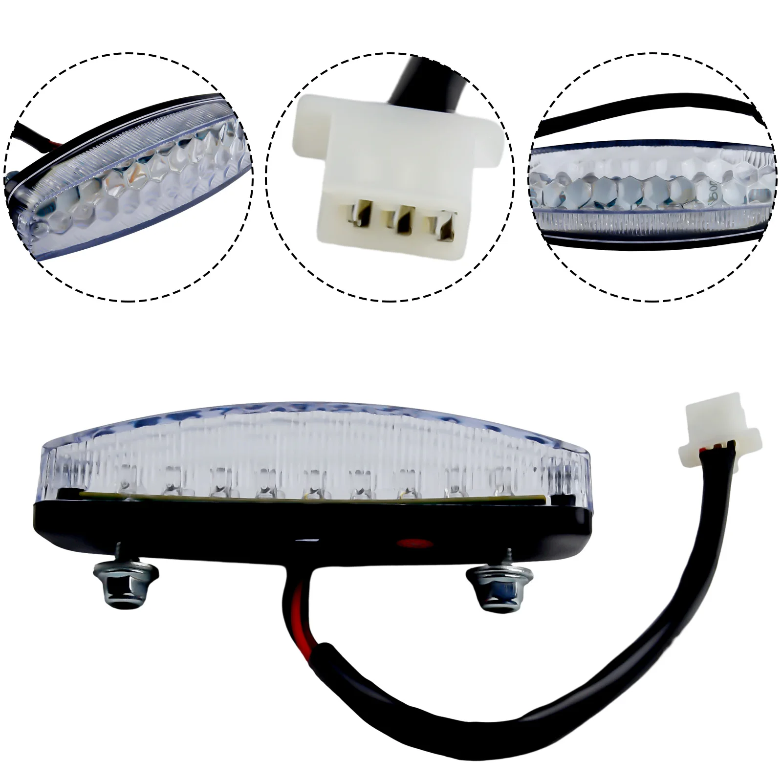 1x Universal Flash LED Lights Car Motorcycle Beach ATV Off-road Rear Tail Light Brake Running Red Replace
1x Universal Flash LED Lights Car Motorcycle Beach ATV Off-road Rear Tail Light Brake Running Red Replace