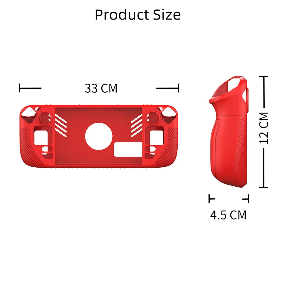 Suitable for Steam deck handheld game console silicone protective sleeve non-slip sleeve dustproof, drop-proof and splash-proof
Suitable for Steam deck handheld game console silicone protective sleeve non-slip sleeve dustproof, drop-proof and splash-proof