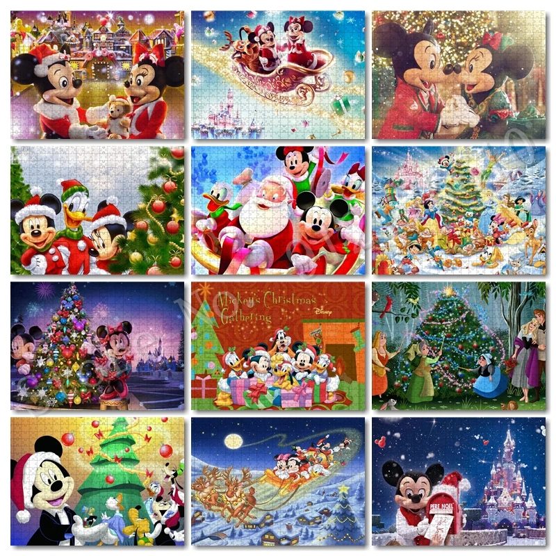 Nursery Christmas Gift Disney Jigsaw Puzzle Mickey Mouse Donald Duck Cartoon 300/500/1000 Pieces Puzzles for Adults Crafts Decor
Nursery Christmas Gift Disney Jigsaw Puzzle Mickey Mouse Donald Duck Cartoon 300/500/1000 Pieces Puzzles for Adults Crafts Decor