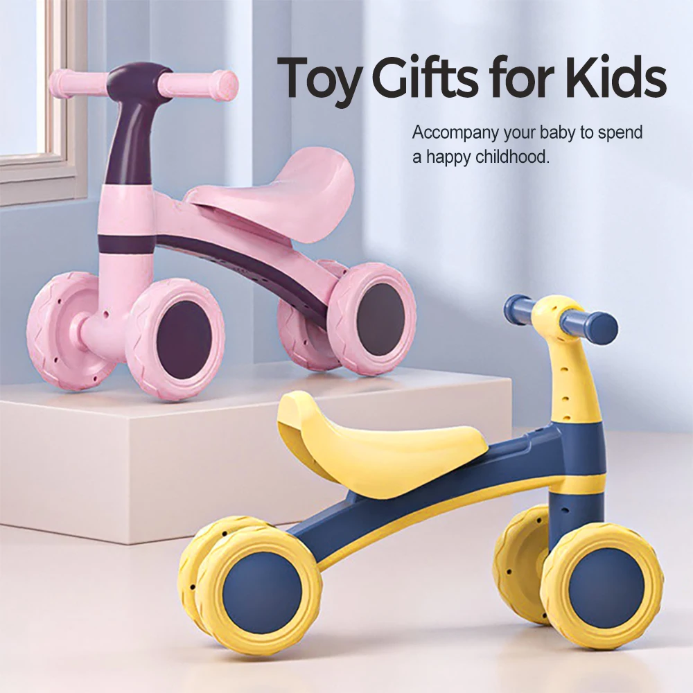 

AnGku Baby Balance Bike Toys for 12-36 Months Non-Pedal Baby Walker Gifts for 1 Year Old Girl