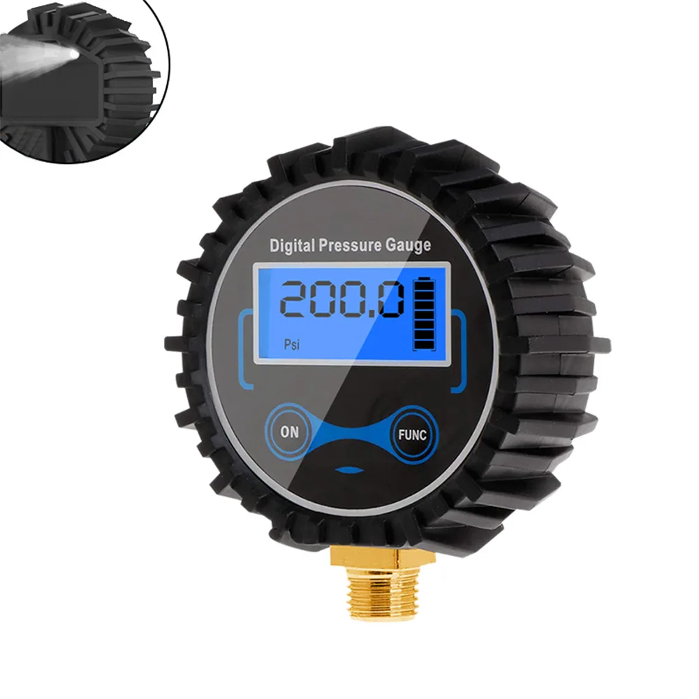 200PSI Digital Tire Pressure Gauge LCD Manometer Pressure Gauge With LED Light Display With Night Vision Function For Car Truck
200PSI Digital Tire Pressure Gauge LCD Manometer Pressure Gauge With LED Light Display With Night Vision Function For Car Truck
