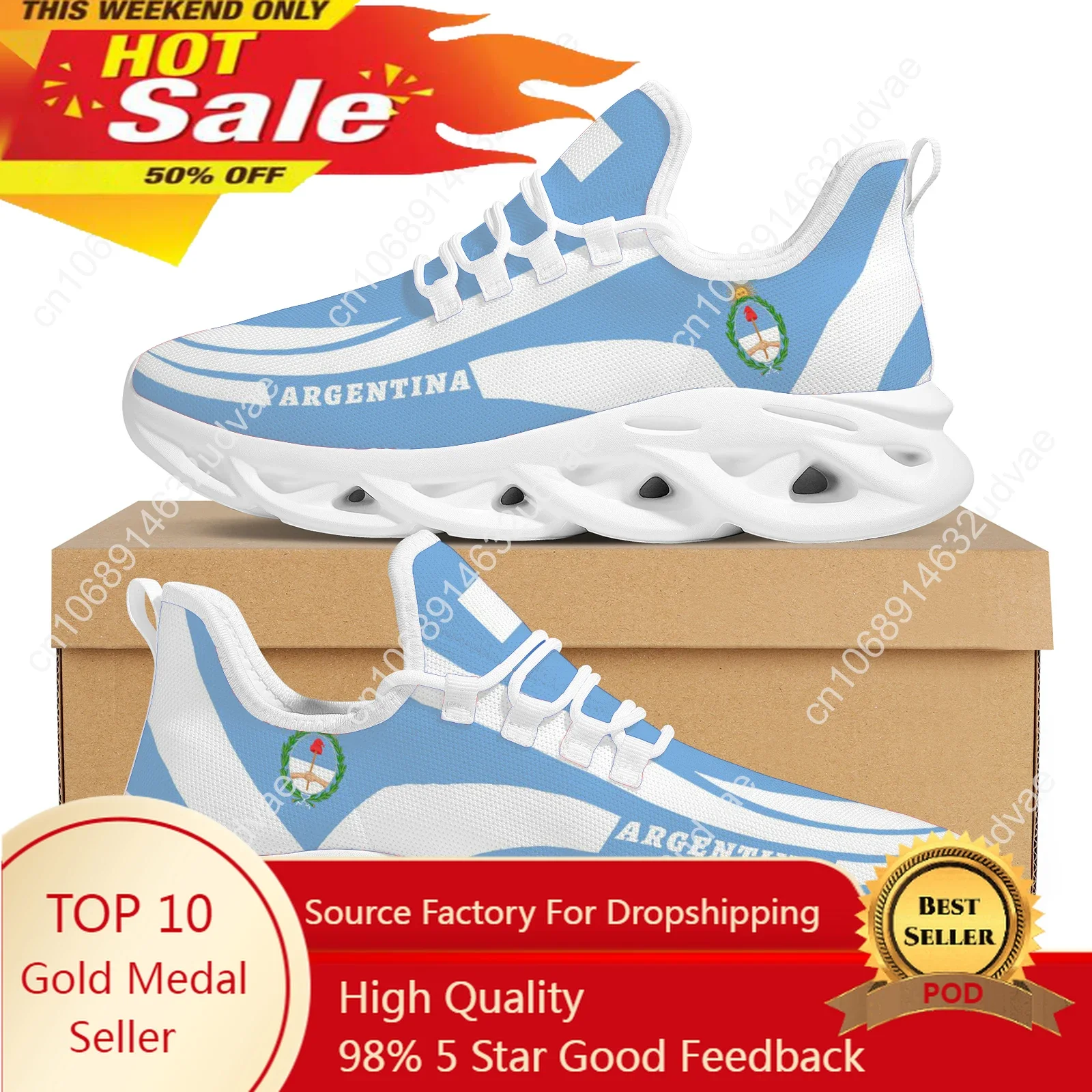 Argentina Sun Olive Branch National Emblem Design Sneakers Breathable Mesh Casual Vulcanized Shoes Lace-Up Basketball Shoes
Argentina Sun Olive Branch National Emblem Design Sneakers Breathable Mesh Casual Vulcanized Shoes Lace-Up Basketball Shoes