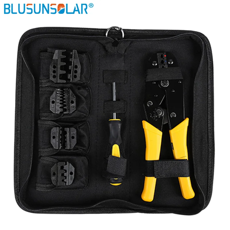 

Multifunctional Wire Crimping Pliers Engineering Ratchet Terminal Crimping Plier Electrical Hand Tool with Screw Tools Kit Set
