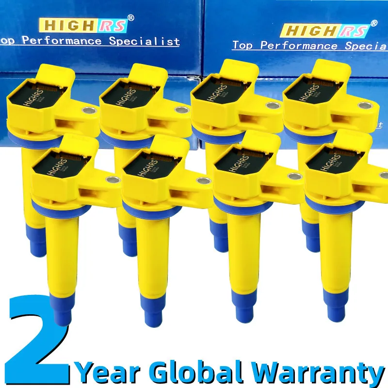 8 Ignition Coils Fit Toyota Lexus GS340 GX470 LS430 LX470 LX570 SC430 4.3L 5.7L 4Runner Land Cruiser Tundra Sequoia 4.7L V8
8 Ignition Coils Fit Toyota Lexus GS340 GX470 LS430 LX470 LX570 SC430 4.3L 5.7L 4Runner Land Cruiser Tundra Sequoia 4.7L V8