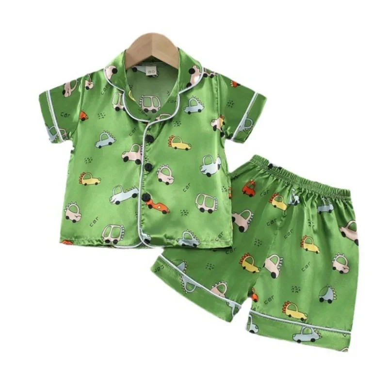 New Summer Baby Boys Clothes Suit Kids Pajamas Children Sleepwear Shirt Shorts 2Pcs/Sets Infant Causal Clothing Toddler Costume
New Summer Baby Boys Clothes Suit Kids Pajamas Children Sleepwear Shirt Shorts 2Pcs/Sets Infant Causal Clothing Toddler Costume