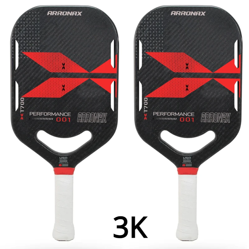 

2023 Arronax Pickleball Paddle Rackets Carbon Fiber Core Portable Gift Indoor Outdoor Racquet Cover Carrying Bag Ball Optional