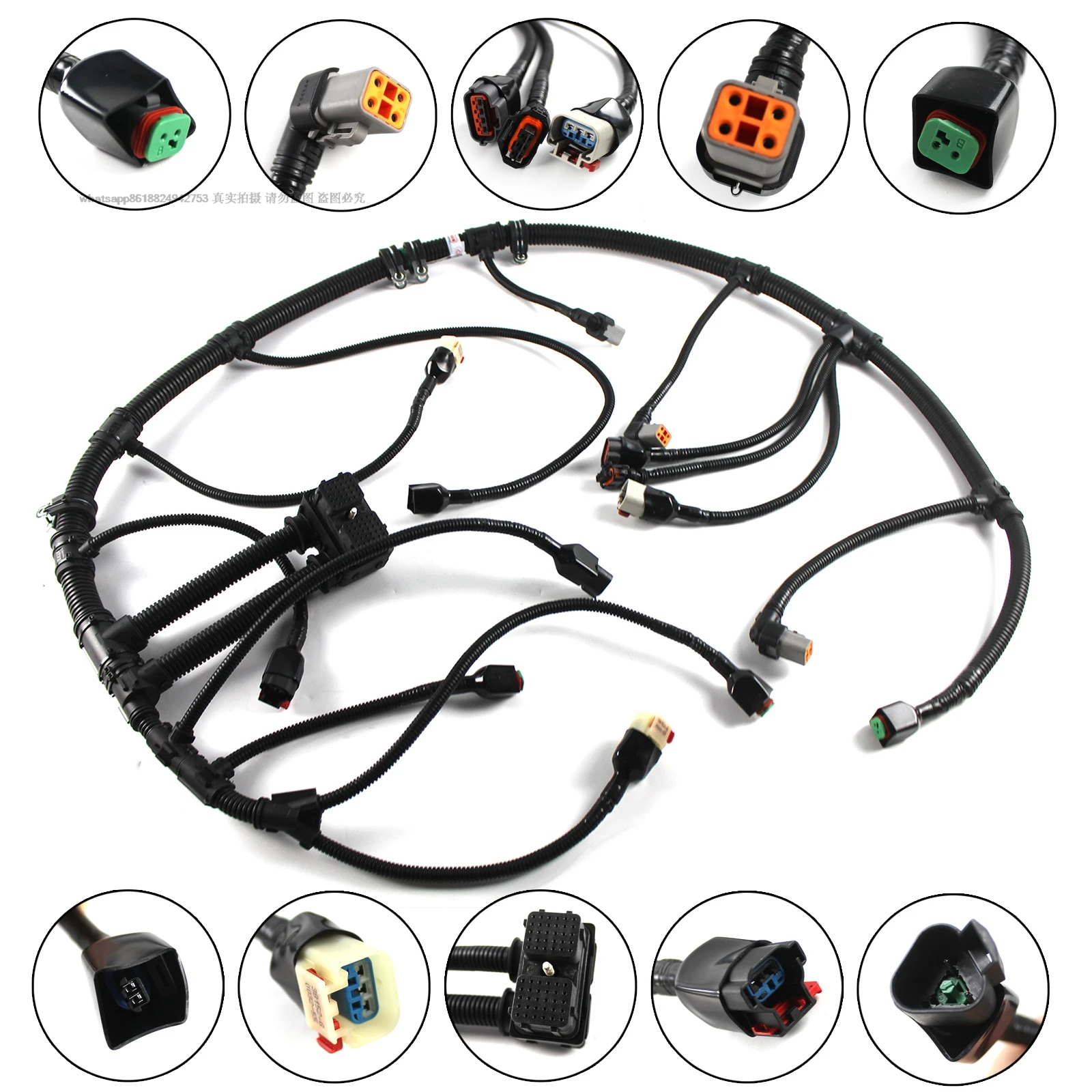 6D114 SAA6D114E-3 Engine Wiring Harness 6745-81-9230 6745-81-9250 For Komatsu Excavator PC300-8 PC350-8
6D114 SAA6D114E-3 Engine Wiring Harness 6745-81-9230 6745-81-9250 For Komatsu Excavator PC300-8 PC350-8