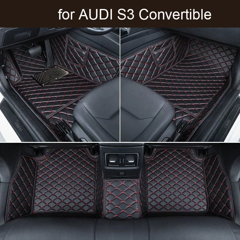 Car Floor Mats for AUDI S3 Convertible 2014-2016 Accessories Customized Auto Carpets 
Car Floor Mats for AUDI S3 Convertible 2014-2016 Accessories Customized Auto Carpets