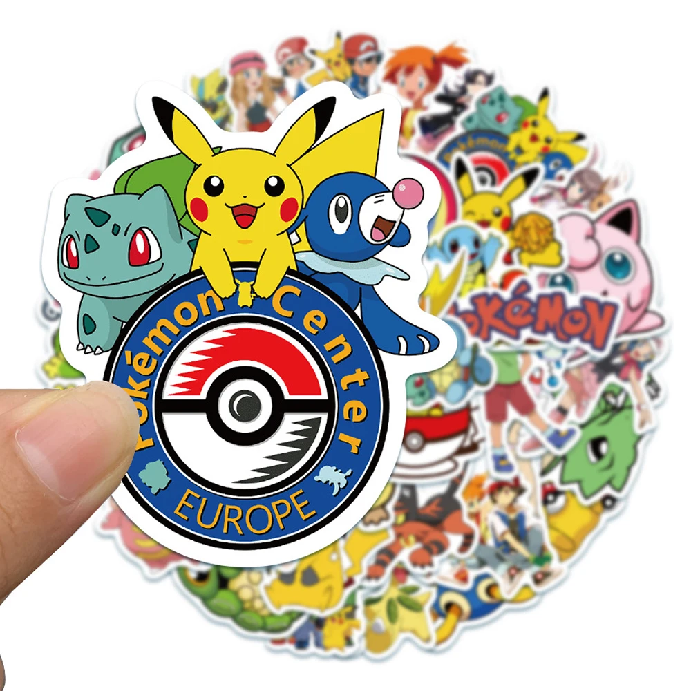 10/30/50PCS Cute Pokemon Anime Cartoon Sticker DIY Phone Laptop Luggage Skateboard Graffiti Decals Fun for Kid Toy
10/30/50PCS Cute Pokemon Anime Cartoon Sticker DIY Phone Laptop Luggage Skateboard Graffiti Decals Fun for Kid Toy
